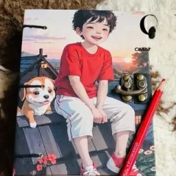 Beautifully diary Printed Diary With Lock Clasp For Gift 5*7 A5 Diary UNRULED 200 Pages-image-78