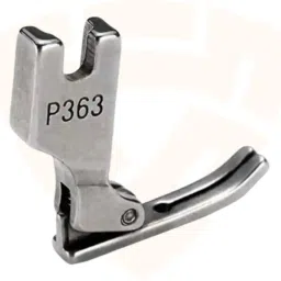 P363 NARROW ZIPPER PRESSER FOOT FOR FINE STITCHES AND SEAMS INDUSTRIAL SEWING MACHINE PRESSER FOOT with High Shank-0