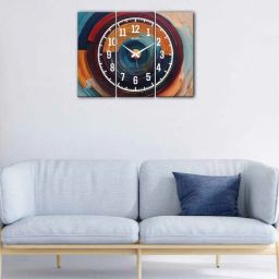 olive tree 24 Inches Clock With Wall Art-picture-31