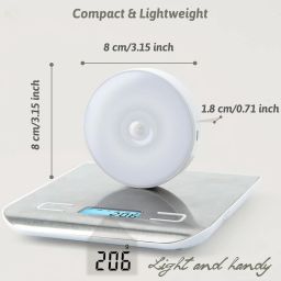 carfrill Usb Charging Wireless Self Adhesive Led Body Induction Lamp Motion Sensor Light image 4