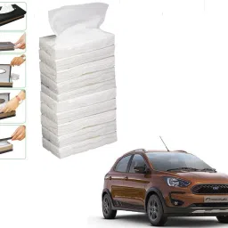 10 SET REFILLER WITH 100 PULLS (200 SHEETS) FOR FORD FREESTYLE Vehicle Tissue Dispenser-image-7