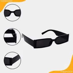 thewhoop UV Protection Retro Square, Rectangular Sunglasses (Free Size) image 3