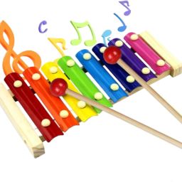 Wooden Xylophone Musical Toy for Children with 8 Note | Kids First Musical Toy-34