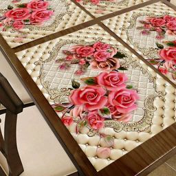revexo Rectangular Pack of 6 Table Placemat image 3