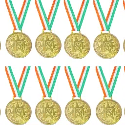 Medals for school competition sports events set of 12 Number Gold Medal Medal-image-5
