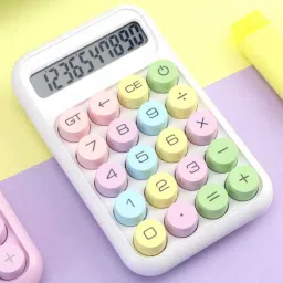 Calculator Multicolor Az3 12 Digits Large LCD Display Calculator pack1_AZ3 BasicCalculator-20