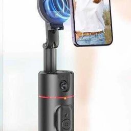EVAAENTERPRISES P02 Gimbal Selfie Stick 2 Axis Gimbal for Mobile, Camera image 2