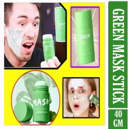 Green Tea Purifying Clay Stick Mask Oil Control Anti-Acne Face Face Shaping Mask Face Shaping Mask-image-52