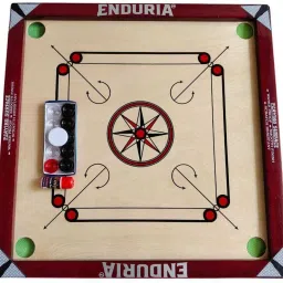 "Medium Carrom Board – Perfect Balance of Play and Portability" 3 cm Carrom Board-picture-31