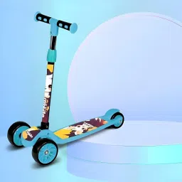 Kick Scooter Wide LED Light Wheels, Adjustable Handlebar Kids Scooter 3 Wheeler Kids Scooter-image-38