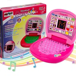 Unicorn Gifts Educational Learning Laptop for Kids with LED Display,-18
