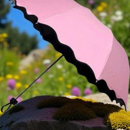 Travel Compact Magic Umbrella 3 Fold Umbrella for Girls, Women_099241 Umbrella-image-101