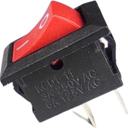 Small Mini Boat On/Off Rocker Switch Snap-in 2-Pin PACK OF 15 Electronic Components Electronic Hobby Kit-image-1