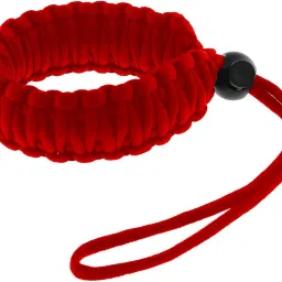 Tilottama Braided Paracord Camera hand Grip Strap (Red) Strap-image-59