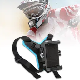 Butee Helmet Chin Mount | Mobile Holder | For GoPro Hero, DJI, SJCAM, Yi Strap-7