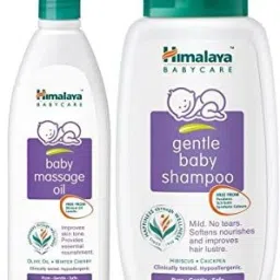 Gentle Baby Shampoo - 200ml, Baby Massage Oil - 200ml-image-81