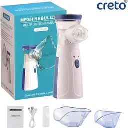 CRETO JSLW302 Mesh Nebulizer Portable Machine for Kids/Adults Nebulizer-image-40