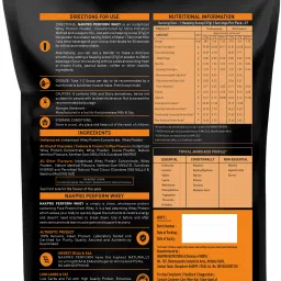 nakpro Perform Whey Protein Concentrate with Creatine Monohydrate | 100g Creatine + Whey Protein image 2
