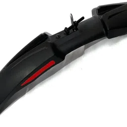 excel Storm Model Red M/C Full Length Front & Rear Fender image 5