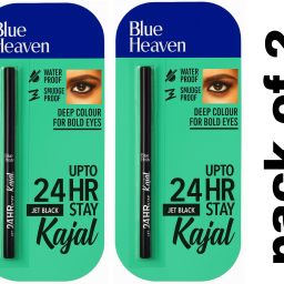 24 Hr Stay Kajal Black Waterproof Long Lasting And Smudge Proof br-image-102