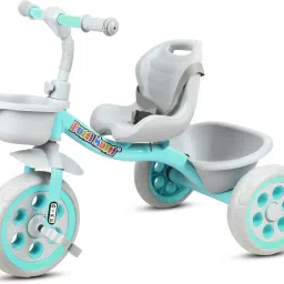 Best Tricycle for kids with Comfortable seat ,Safety Belt,Rubber Wheel for 1 to 5 Years with Front and Back Basket Tricycle-image-74