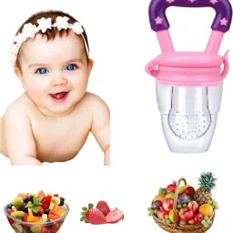 BPA-Free Silicone Food Nibbler Ideal for First Foods and Teething- Silicone, Plastic-39