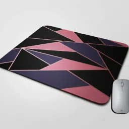 BLISSart Mousepad For Laptops Computer Gaming Mouse Pad HD Printed-Rose Gold Non Slip Base Mousepad-image-14