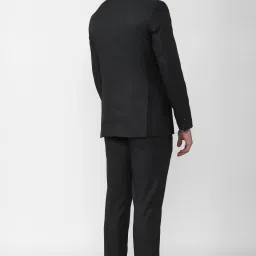 Men Tuxedo Style Self Design Suit-image-91