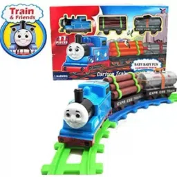 Thomas Cartoon Train Track Set Toy for Kids-15
