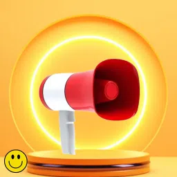 Handheld Megaphone with Siren, Microphone & Rechargeable for Outdoor EventsA319 Bhopu Portable Megaphone, Siren Loudspeaker Function and Long Battery BackupA319 Outdoor PA System-image-45
