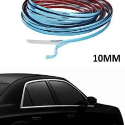 Car Chrome Beading 10mm 5 Meter Car Beading Roll For Grill and Garnish Cover, Bumper, Window, Door, Trunk-20