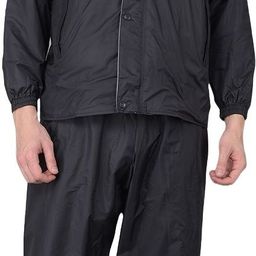 dollar Solid Men Raincoat-picture-5