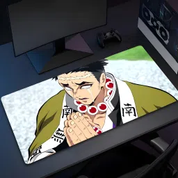 Eshaaver Laptop & Desktop Mat Gyomei Himejima Animie Print Anti-Fray Cloth & Spill Proof Mousepad-1