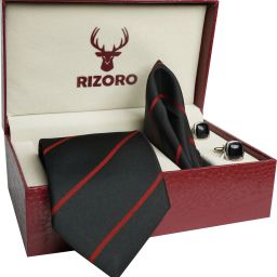 RIZORO Satin Tie & Cufflink-image-83