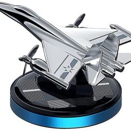 ™Fighter Jet Metal Solar Perfume For Car, Air Freshener Car Fragrance Blue Diffuser-image-7