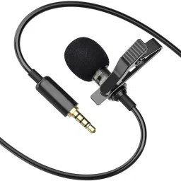Clip Collar Mic for YouTube, Collar Mike for Voice Recording, Lapel Mic Mobile Microphone-12