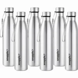 TAG Single Wall Stainless Steel Fridge/Gym/Home/Office Water Bottle 1000 ml Bottle-22