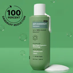 bare anatomy Anti-Dandruff Shampoo - Strengthens Hair with Salicylic Acid & Biotin-picture-4