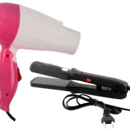 WILLA PROFECTIONAL HAIR DRYER 1000W WITH NV 522 PROFECTIONAL STRAIGHTENER Personal Care Appliance Combo-image-92