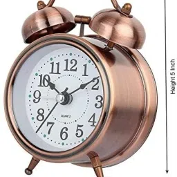 variouseye Analog Copper Clock image 3