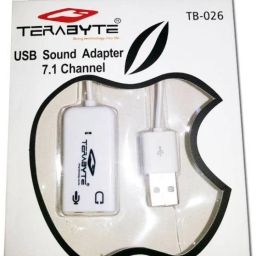 TERABYTE USB Sound Adapter Audio 7.1 Computer, Laptop TB-26L Sound Card image 3