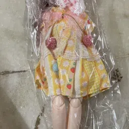 Movable Joints Beautiful 3D Eyes Fashionable Doll With Net Frock For Kids Girls-image-53