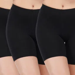 Pack of 3 Women Boy Short Black Panty-picture-33
