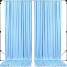 VK Vistook 5x12ft (2 Penal) Sky Blue Backdrop Background For Studio Reflector-13