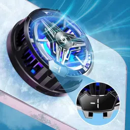 MOBIZAC Semi Conducter Round Mobile Cooler for Gaming for Android/iOS Mobiles Cooling Pad-image-68