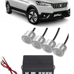 EB300 Silver Car Reverse Parking Sensor with LED Display 4 Sensor E300 Parking Sensor-image-16