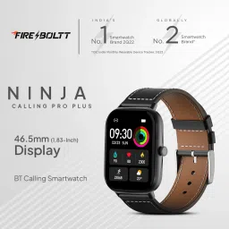 Fire-Boltt Ninja Calling Pro Plus 46.5mm (1.83) Display Bluetooth Calling, AI Voice Smartwatch image 2