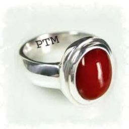 Certified Coral (Moonga) Gemstone 10.25 Ratti or 9.32 Carat for Male Sterling Silver Ring-image-72
