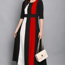 Women Maxi Red Full Length Dress-image-77