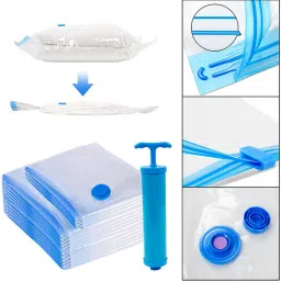 5Pack Vacuum Compression Storage Bags With Pump,Space Saver Sealer Bag M43 Travel Storage Vacuum Bags-image-47